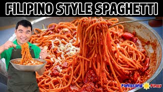 Filipino Style Spaghetti Recipe [upl. by Holbrooke292]