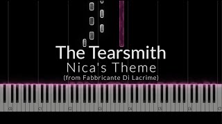 The Tearsmith  Nicas Theme from Fabbricante Di Lacrime Piano Tutorial [upl. by Odille392]