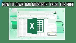 FREE Download Of Microsoft Excel  Latest Method 2024 [upl. by Leihcey]