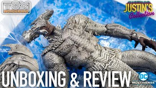 Steppenwolf Zack Snyders Justice League DC Multiverse McFarlane Toys Unboxing amp Review [upl. by Garcia]