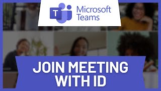 How to Join Meeting in Microsoft Teams Using Meeting ID [upl. by Simah238]