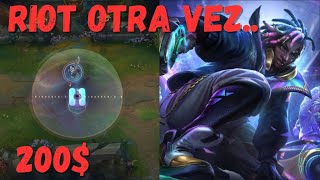 RIOT LO VUELVE HACERNUEVA SKIN DE 200  vuelta el SISTEMA GATCHA en League Of Legends [upl. by Amaris]