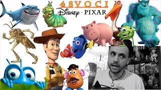 48 VOCI PIXAR imitazioni  unPOdiVOCI Special [upl. by Skippy]