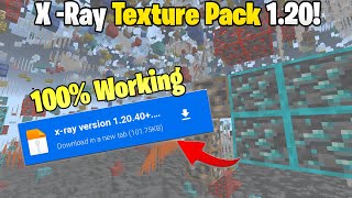 Xray Texture Pack For MCPEBedrock in 12040  100 Working [upl. by Haas938]