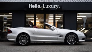 MercedesBenz SL55 Kompressor AMG  HILLMOREN 4K [upl. by Adrell]