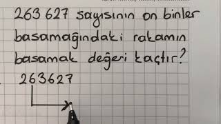 4SINIF DOĞAL SAYILARBASAMAK ADI VE BASAMAK DEĞERİ çözümleme matematik 4sınıf [upl. by Nevaj186]