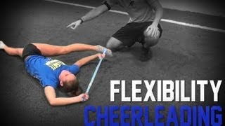 Cheerleading  Stretch Routine  Flexibility for better Stunts [upl. by Alberto157]