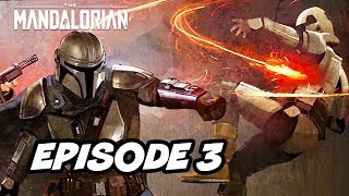 Star Wars The Mandalorian Episode 3  TOP 10 WTF and Easter Eggs [upl. by Jermyn]