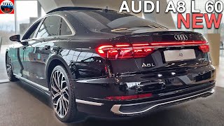 All New AUDI A8 L 60 TFSI e 2024  Visual REVIEW exterior amp interior [upl. by Yeslek]