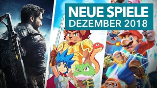 ReleaseVorschau Dezember 2018  Neue Spiele für PS4 Xbox One amp Switch [upl. by Glinys838]