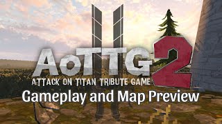 AoTTG2  First Look At A New Mission Map [upl. by Merton]