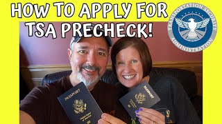 HOW TO APPLY FOR TSA PRECHECK [upl. by Amoakuh]