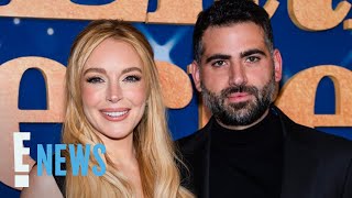 Lindsay Lohan and Husband Bader Shammas Share RARE Red Carpet Date Night  E News [upl. by Aisined]