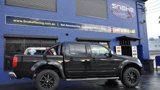 STX550 Navara 40mm Tough Dog Lift kit  Snake Racing [upl. by Socem]