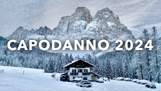 CAPODANNO 2024 ai piedi del PELMO  Invernale del Rifugio Venezia  Rifugio Aquileia  Dolomiti 4K [upl. by Aidua904]