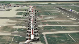 Mega Departures at London Heathrow Airport  World of Airports  Gameplay [upl. by Nefen]