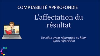 La répartition des bénéfices comptabilité des sociétés [upl. by Lisette]