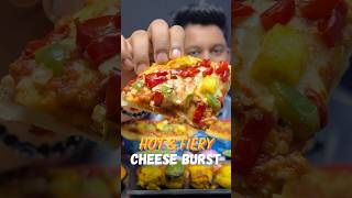 Dominos 3 New Cheese Burst Pizza 🍕 🔥 dominosnewpizza mukbang eatingasmr [upl. by Arries829]