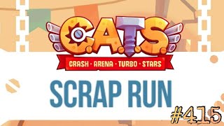 STAGE 24 SCRAP RUN Second Account  CATS Crash Arena Turbo Stars 415 [upl. by Boff]