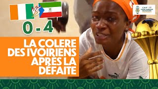 COLÈRE DES IVOIRIENS SUITE A LA DÉFAITE CONTRE LA GUINEE EQUATORIALE [upl. by Oijimer]