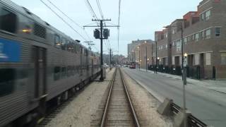 Metra Cab ride from 93rd stSouth Chicago to Van Buren street station on the Metra Electric [upl. by Neltiak]