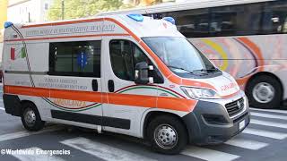 Ambulanza della PA Volontari Sanremo Soccorso in emergenza [upl. by Carberry981]