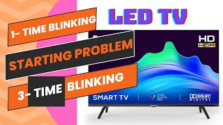 Panasonic led tv display problem  Panasonic tv no display  Panasonic led tv blinking problem [upl. by Tnaryb]