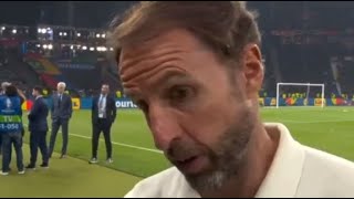 Gareth Southgate Post Match Interview Spain vs England 21 [upl. by Allana]