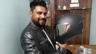 My New Helmet Unboxing  Vega Bolt Helmet Review  Dot Certified Helmet  vegahelmet  New Launch [upl. by Anawed]