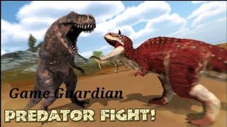 Hungry TREX Island dino hunt Hack health  Attack speed with Game Guardian [upl. by Florence925]