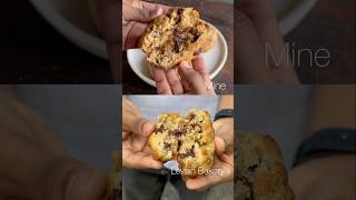 Finally recreated Levain Bakery style choco chip walnut cookies They are identical BEST recipe🥰 [upl. by Wilburn825]