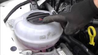 How to check and add coolant VW Golf VII A7Typ 5GYears 2013 to 2019 [upl. by Aunson]