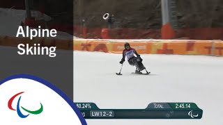 LIU Sitong  Womens Slalom Runs 1amp2 Alpine Skiing  PyeongChang2018 Paralympic Winter Games [upl. by Eivets]