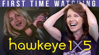 HAWKEYE 1x5 TV Show Reaction Yelena Rocks [upl. by Kirad74]