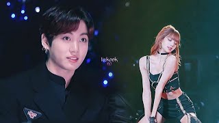 ✨Lizkook✨Lisa blackpink amp Jungkook bts • no no no • fmv [upl. by Bowler193]