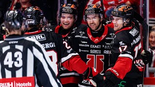 Ludvig Larsson slår in 11pucken på volley hemma mot Färjestad [upl. by Gussman]