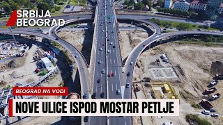 Beograd na vodi Nove ulice u izgradnji ispod Mostar petlje Raščišćavanje zemljišta za nove projekte [upl. by Aniuqaoj]