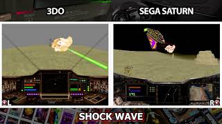 Sega Saturn vs 3DO  Shock Wave [upl. by Yromas122]