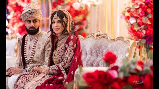 Juvaria amp Zeeshan Wedding Pakistani Wedding Higglight 2023  Meridian Grand London [upl. by Ahcire]