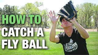 How to Catch a Fly Ball  Baseball Outfield Tips [upl. by Ecenaj]