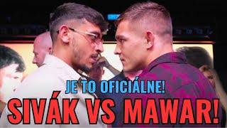 VAŠEK SIVÁK VS MAWAR RŮŽIČKA  oficiálne potvrdené  vSkratke [upl. by Airdnalahs]