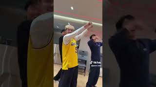 JASON AND EDWARD DO A DANCE CHALLENGE WITH JAY PARK dance kpop [upl. by Knowlton]