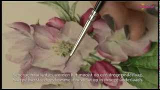 Botanisch schilderen met Sigrid Frensende Vries [upl. by Chelton]