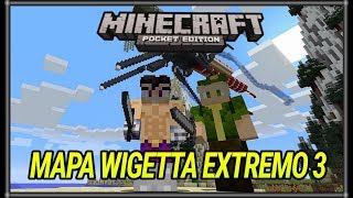 DESCARGA MAPA DE WIGETTA EXTREMO 3 v1 PARA MINECRAFT PE 12 123 Y 125 [upl. by Elvin]