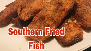 How To Fry Southern Fried Fish  Fried Tilapia [upl. by Debora]