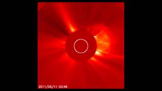 A Comet CME Coincidence [upl. by Neenaj]