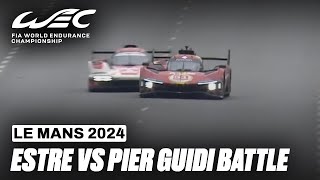 Kévin Estre And Alessandro Pier Guidi Battle 🔥 I 2024 24 Hours of Le Mans I FIA WEC [upl. by Melamie]