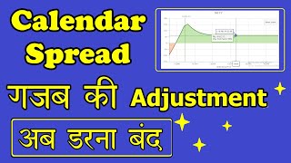 Best calendar spread adjustment  Calendar Spread Adjustment for all markets  how to make calendar [upl. by Rj]