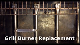 How to Replace Burners in CharBroil Grill [upl. by Gnok]