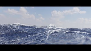 ocean animation made in blender [upl. by Calida964]